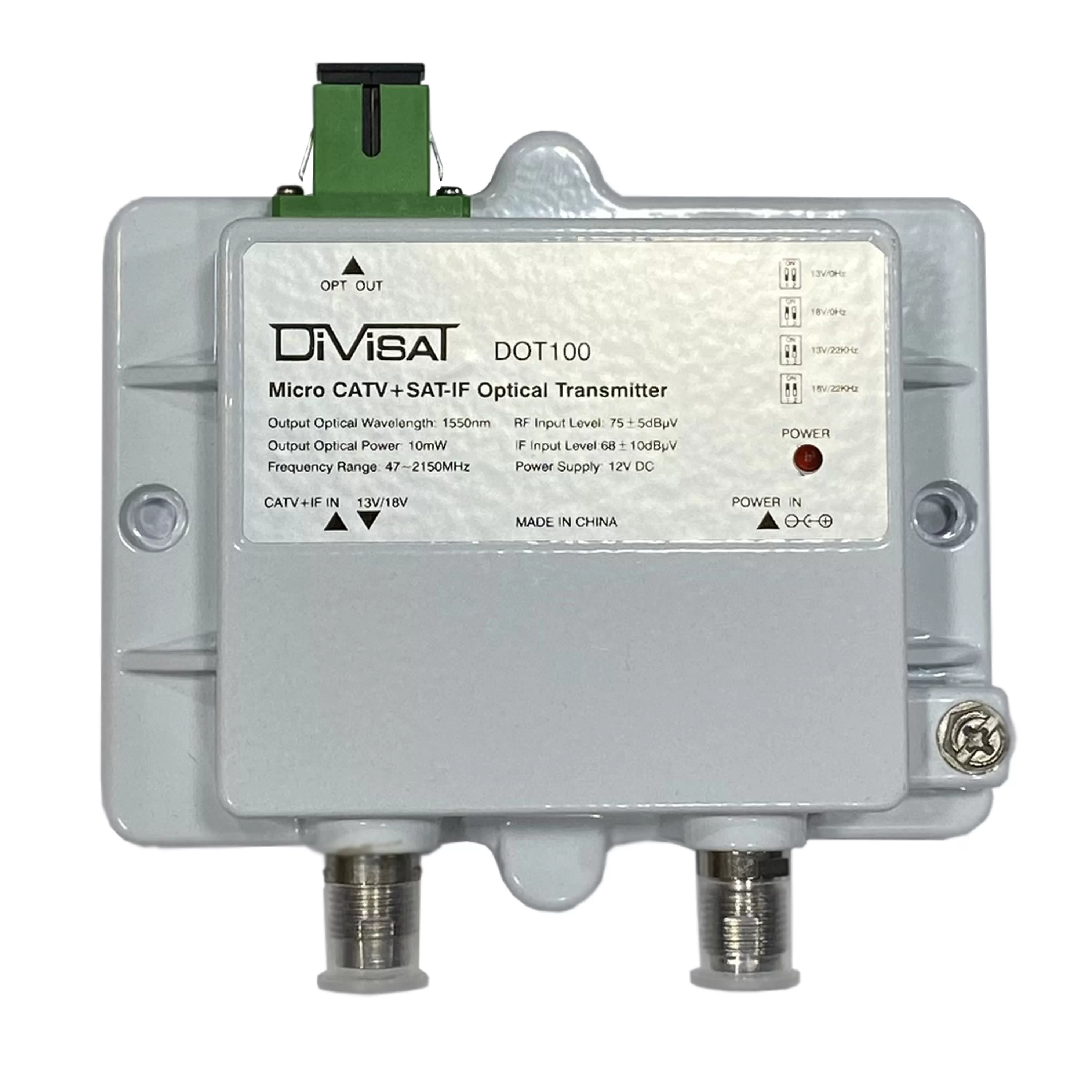 DİVİSAT DOT 100 FİBER OPTİC TRANSMİTTER - Divisat