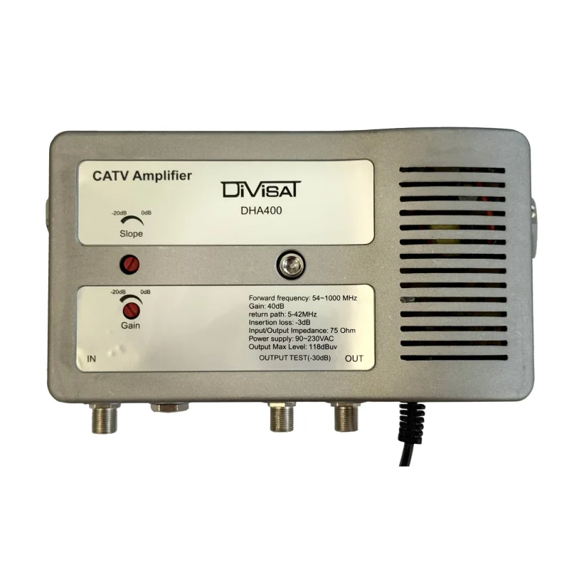 DİVİSAT DHA 400 Hat Yükseltici Amplifier (40dB)