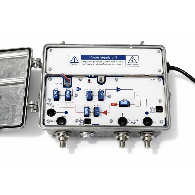 DİVİSAT DHA 35Z Hat Yükseltici Amplifier (35dB)