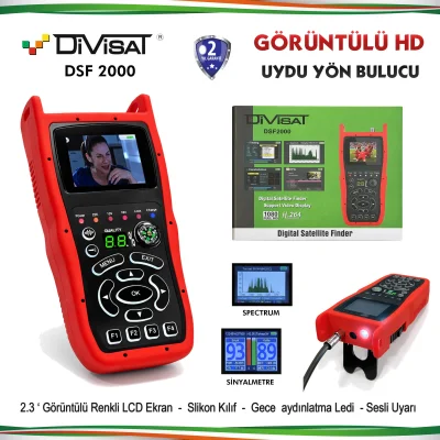 DİVİSAT Dsf-2000 Görüntülü Full Hd Uydu Yön Bulucu